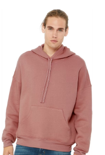 Unisex Sponge Fleece Pullover DTM Hoodie - Mauve